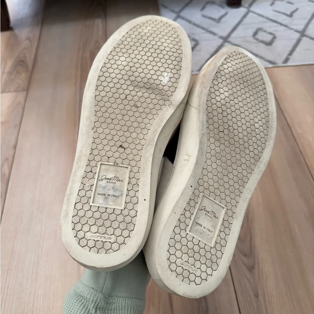 Good Man Brand Italy Gray Suede Fashion Sneakers